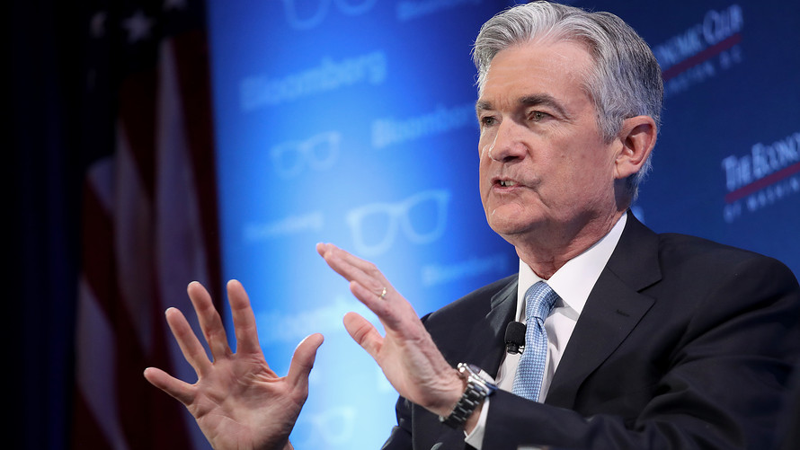 Stocks slide after Fed’s Powell emphasizes ‘wait-and-see’ stance on rates
