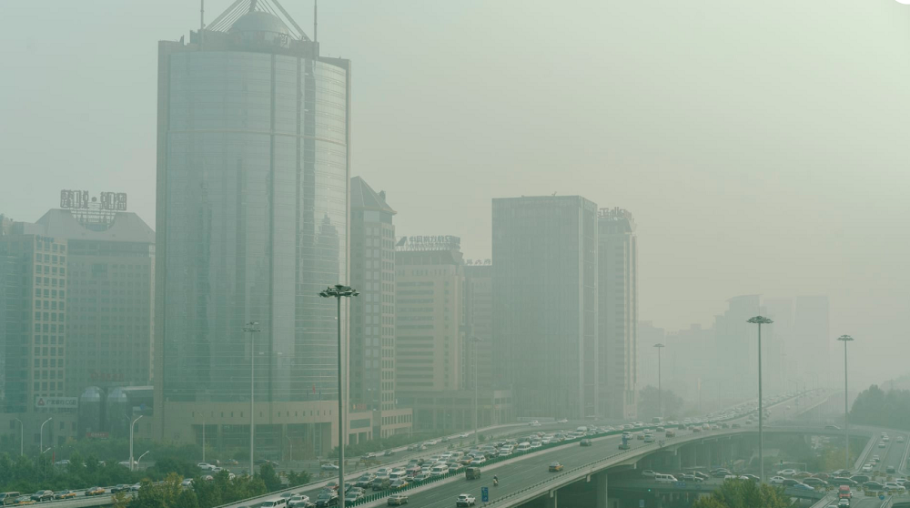 China’s air pollution and coronavirus impact on its economy