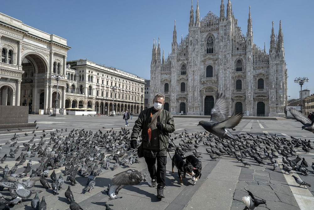 Coronavirus deaths in Italy overtake China as economic damage mounts