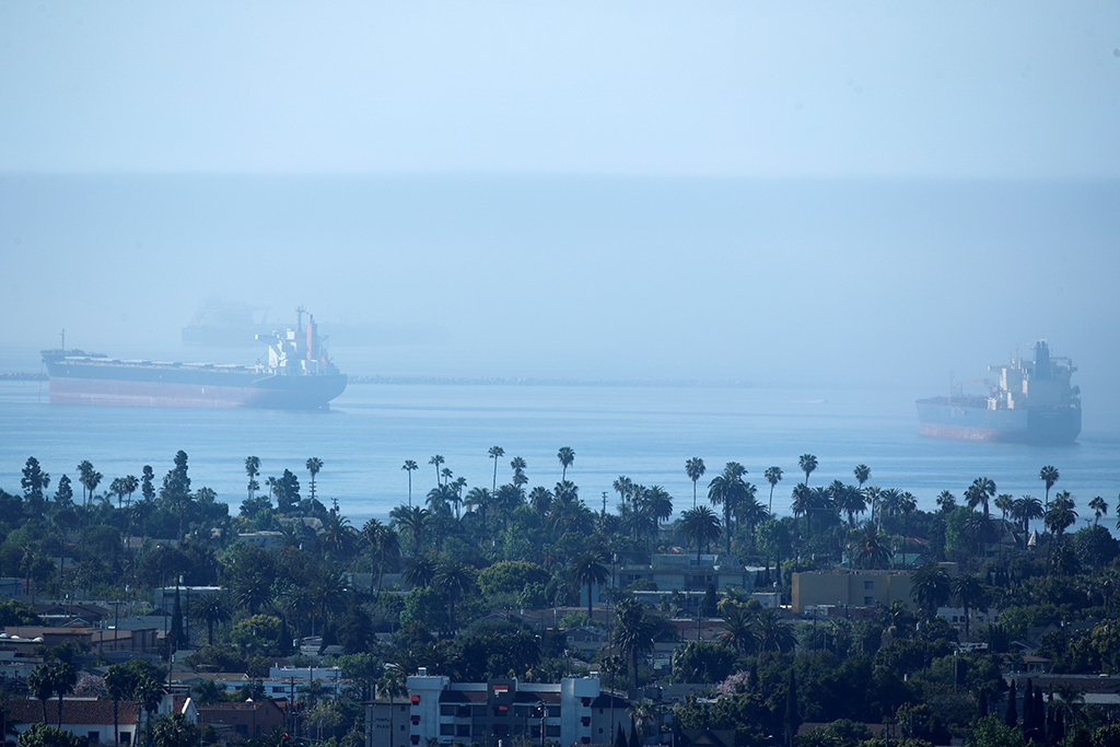 Oil Tankers Lurk Off The Coast Of California