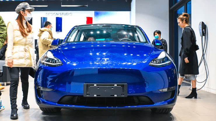 Tesla’s China-made Model Y takes off despite holiday car sales slump