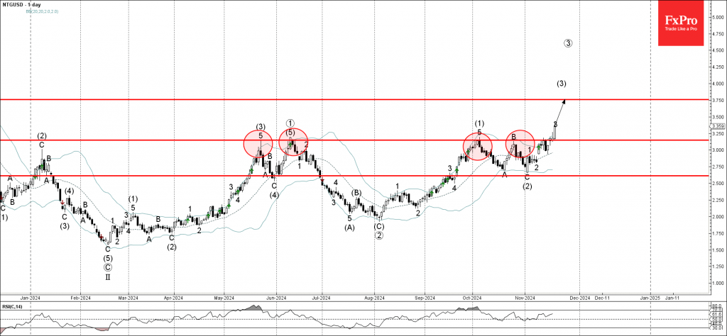 Natural Gas Wave Analysis 20 November 2024