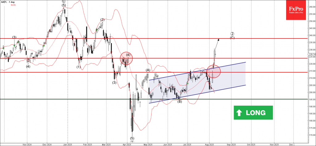 Apple Wave Analysis – 11 August 2025