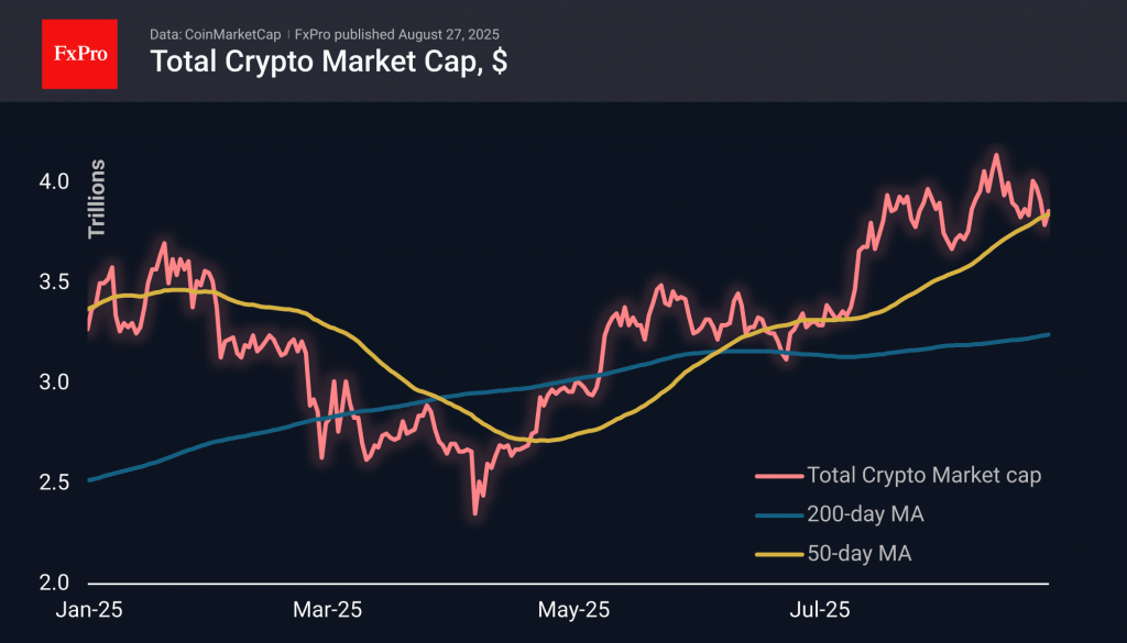 Leading altcoins are once again attempting to pull the crypto market upwards Leading altcoins are once again attempting to pull the crypto market upwards