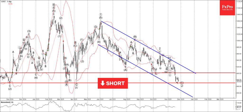 Costco Wave Analysis – 19 November 2025 Costco Wave Analysis – 19 November 2025