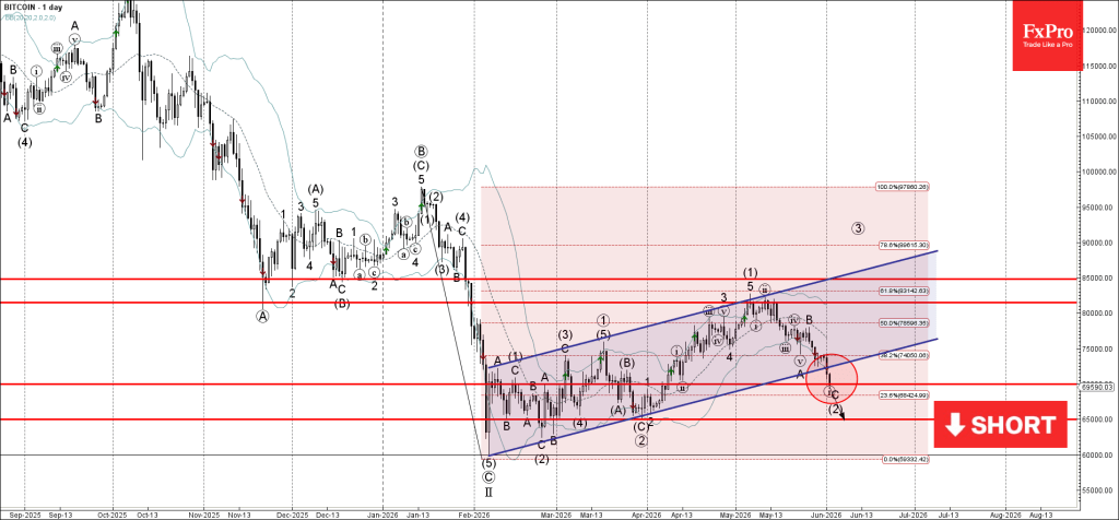 Bitcoin Wave Analysis – 2 June 2026